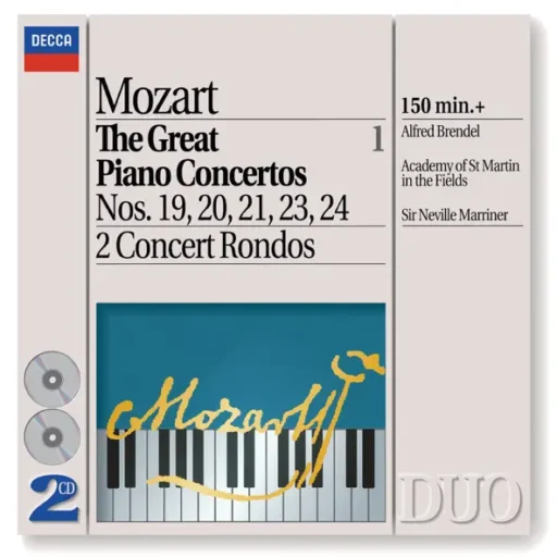 Mozart: Great Piano Concertos Vol. 1, Nos. 19 20 21 23 24