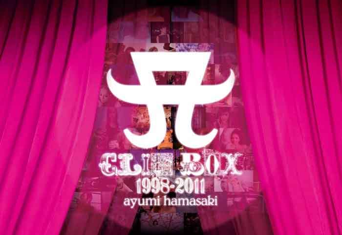 滨崎步Ayumi Hamasaki – CLIP BOX 1998-2011 MV(全集)《4碟 ISO 129G》