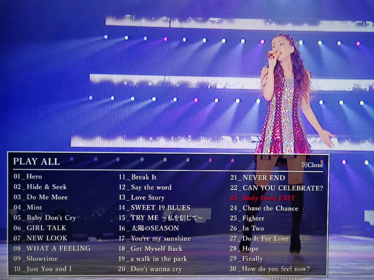 安室奈美惠 Namie Amuro Final Tour 2018 ~Finally~ at Tokyo Dome《ISO 40.5》