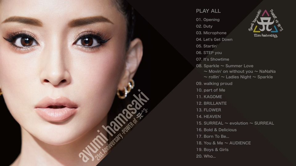 滨崎步 – 21st anniversary -POWER of A³- 2019《BDMV 33.8G》