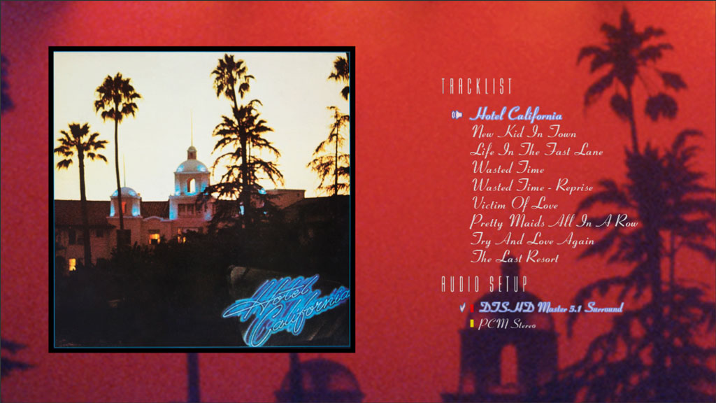 自购 Eagles 老鹰乐队 Hotel California 加州旅馆 40周年 DTS 5.1 PCM Stereo《BDA 8.4G》