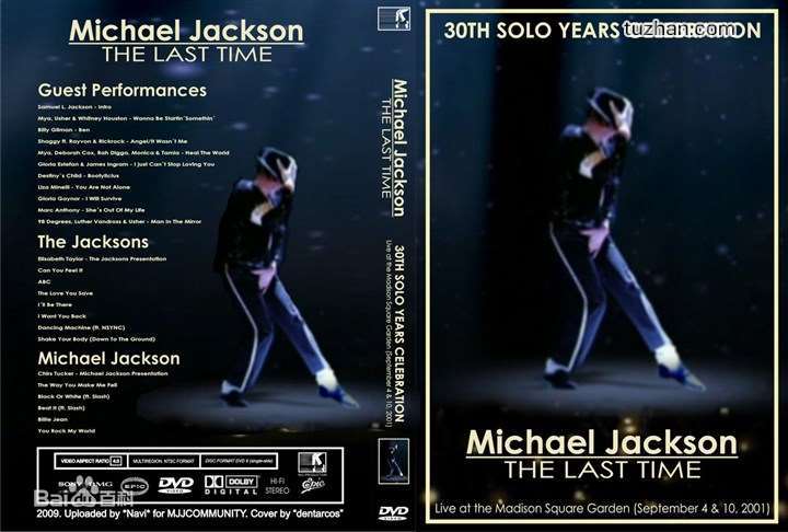 迈克尔.杰克逊 30周年演唱会 Michael Jackson – 30th Anniversary Celebration 2001 [2DVD ISO 8.02GB]