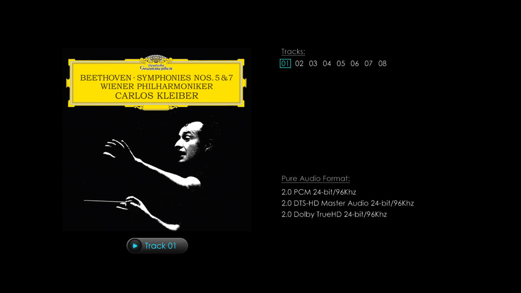 贝多芬：第五 第七交响曲 维也纳爱乐乐团 Ludwig van Beethoven: Symphonies No.5 & 7 BDA《BDMV 7.47G》