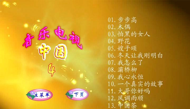 群星 – 中国音乐电视4[DVDISO][4G]