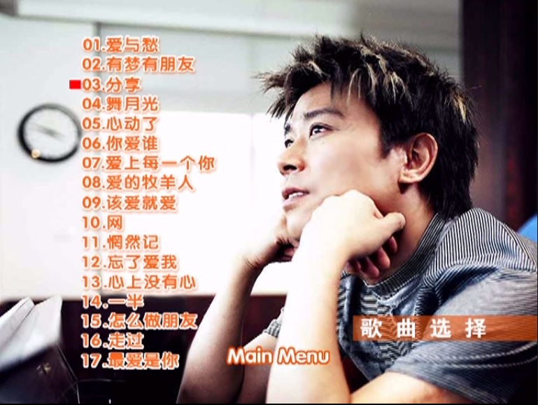 伍思凯 – 伍思凯的天空 百代星光传集17[KTV][DVD-ISO][3.66G]