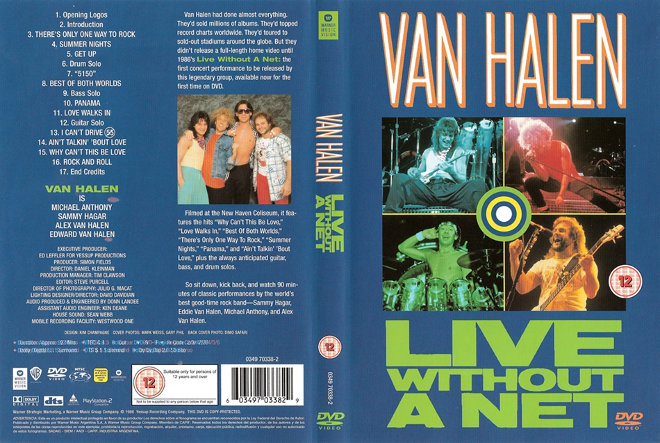 范海伦Van Halen – Live Without A Net 1986 纽黑文大体育场(DVD-ISO7.79GB)