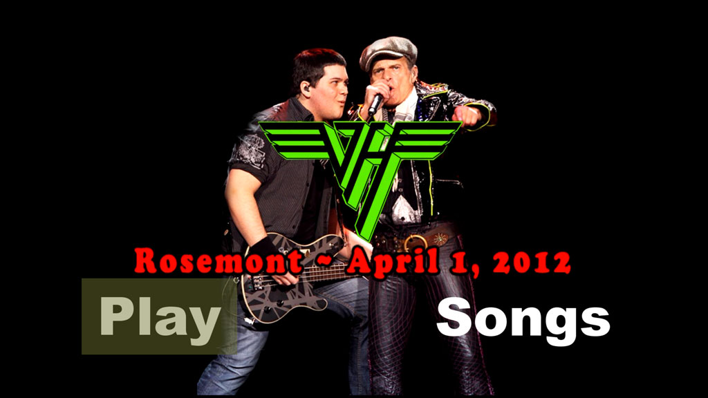 范·海伦 Van Halen 2012-04-01 Rosemont blu-ray《BDMV 22.9G》