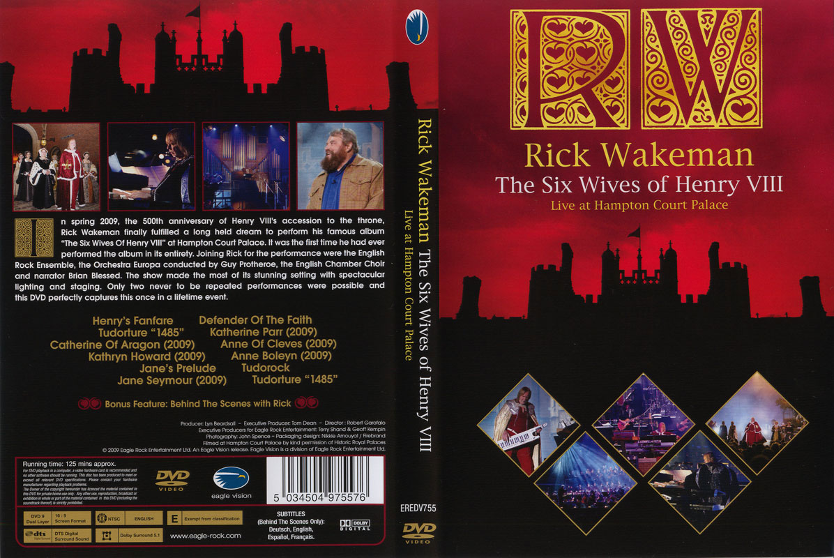 Rick Wakeman The Six Wives of Henry VIII – Live at Hampton Court Palace 2009《BDMV 22.3G》