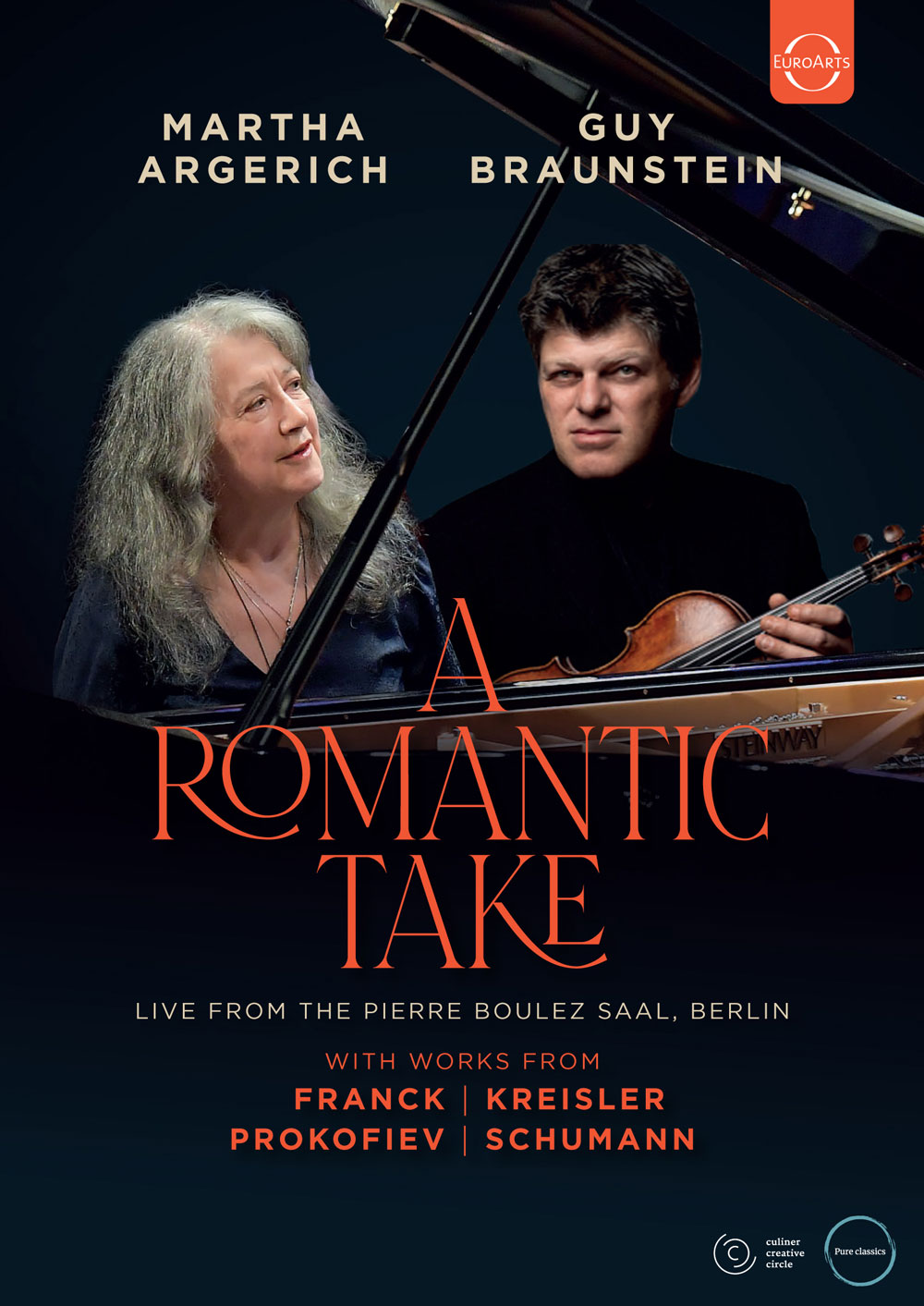 A Romantic Take – Martha Argerich & Guy Braunstein in Concert 2020《BDMV 26.2G》