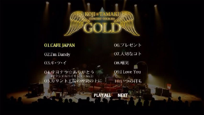 玉置浩二 – Koji Tamaki – GOLD TOUR 2014 [2DVD ISO 12.3G]