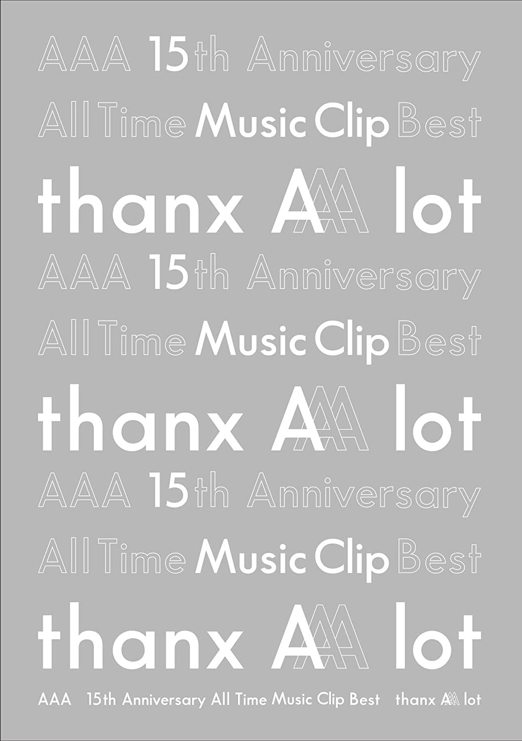 AAA 15th Anniversary All Time Music Clip Best -thanx AAA lot- 2020《BDMV 2BD 77.9GB》