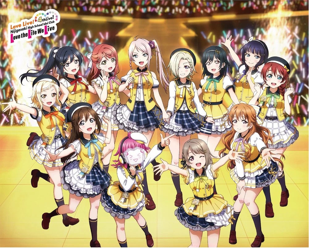 Love Live! Nijigasaki Gakuen School Idol Dokokai 4th Live! -Love the Life We Live- Blu-ray Memorial Box 2022《BDMV 5BD 130GB》