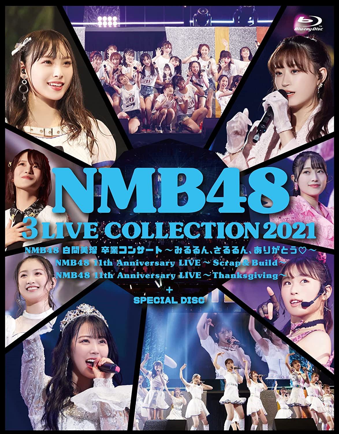 NMB48 3 LIVE COLLECTION 2021《BDISO 6BD 203GB》