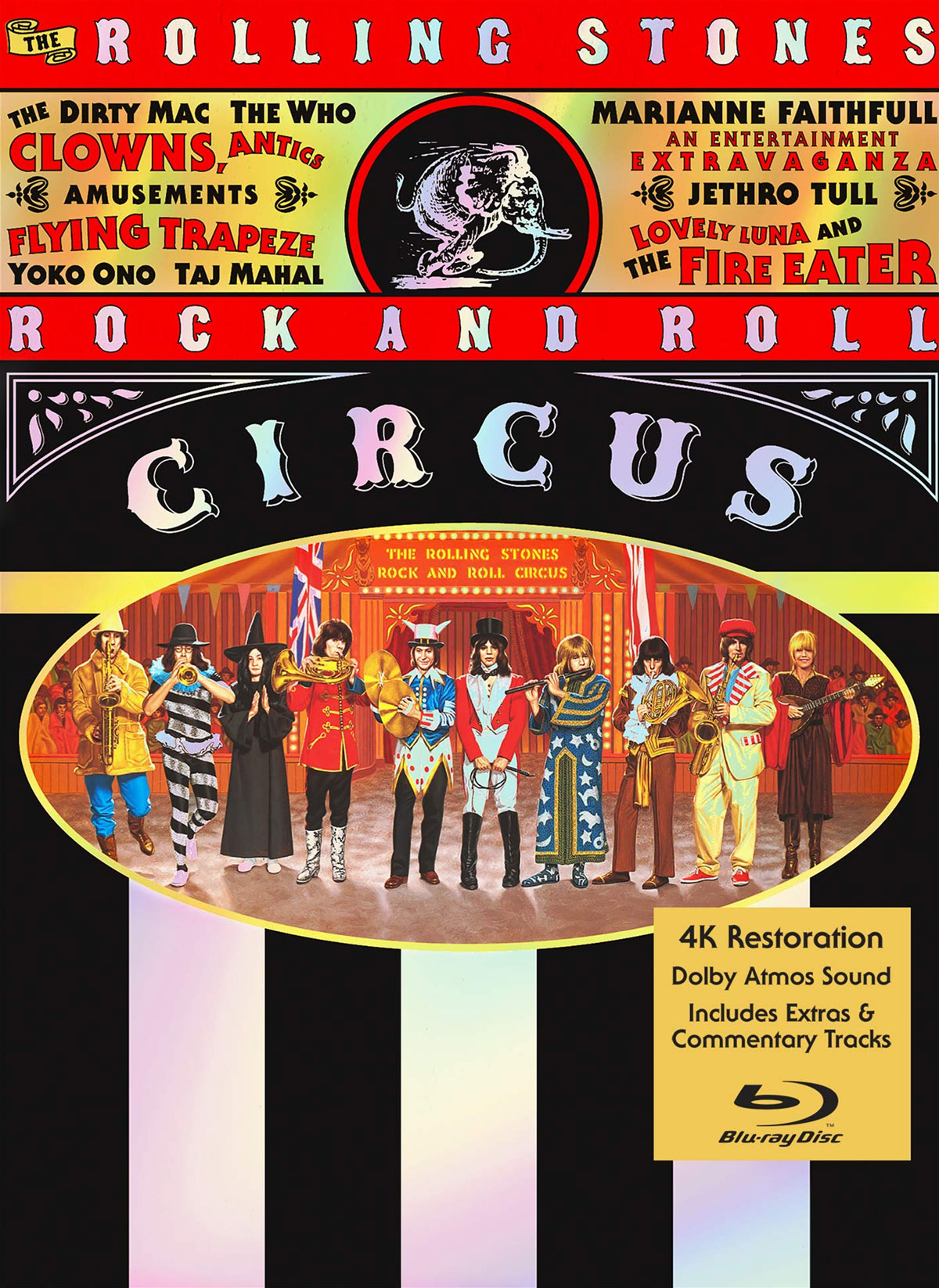 Various Artists – The Rolling Stones Rock And Roll Circus 1968 (19962019) SD Blu-ray 1080p AVC Atmos TrueHD 7.1《BDMV 44.8GB》