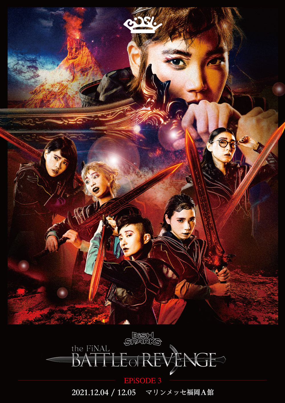 BiSH – BiSH SPARKS the FiNAL BATTLE of REVENGE EPiSODE 3 2021《BDISO 41.6GB》