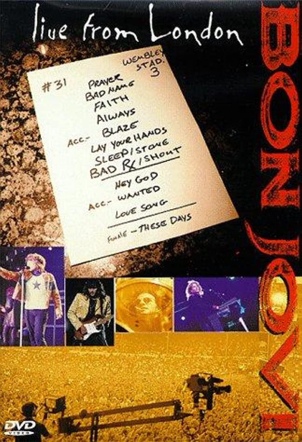 邦乔维 – 伦敦温布利大球场演唱会 Bon Jovi – Live from london1995 [DVD ISO 4.34GB]