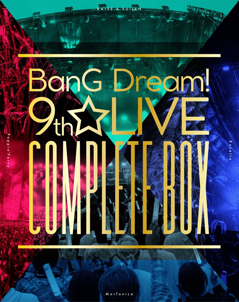 BanG Dream! – BanG Dream! 9th☆LIVE COMPLETE BOX 2022 [BDISO 4BD 154GB]
