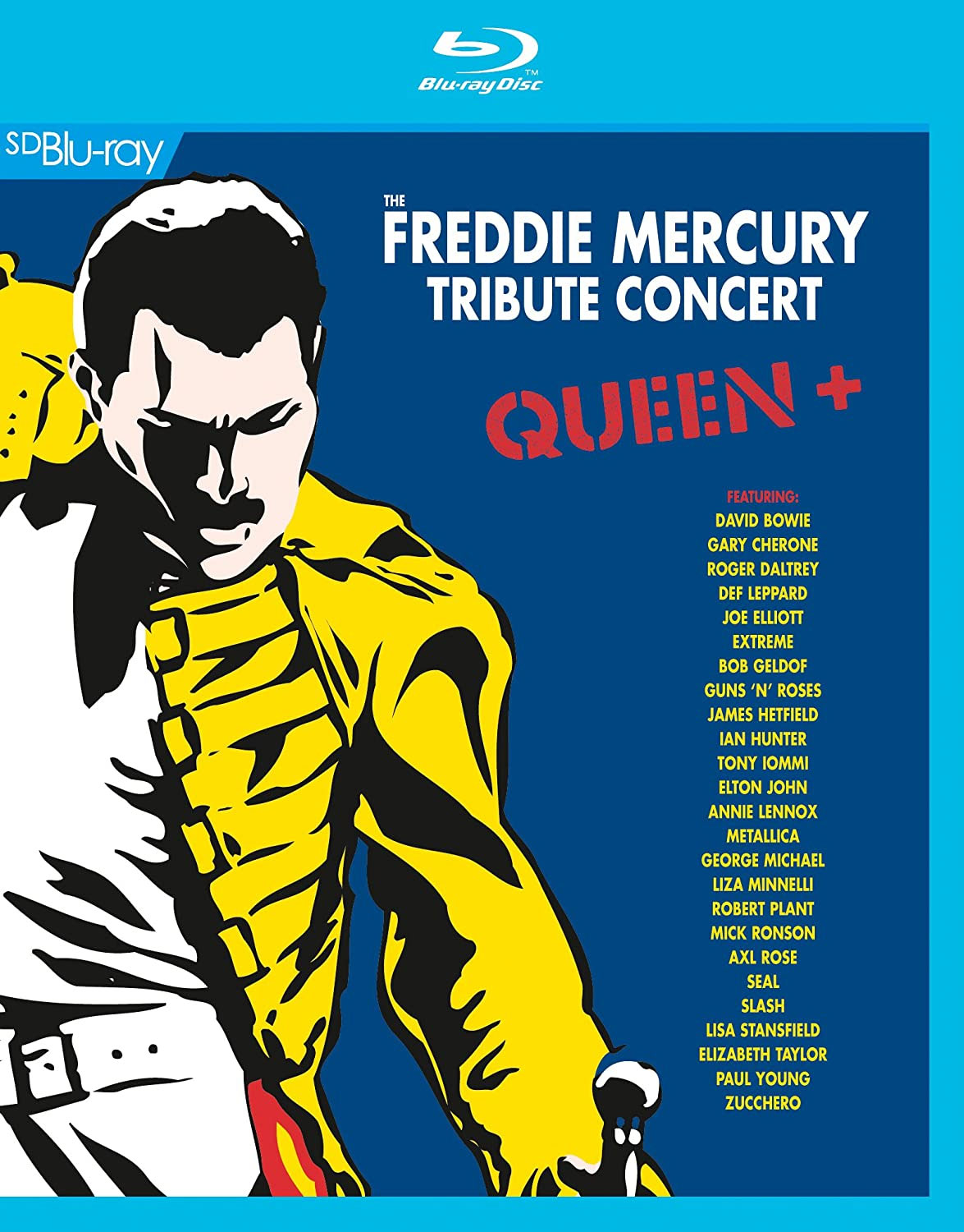致敬弗莱迪·默克里演唱会 Queen + Various – Freddie Mercury Tribute Concert (1992) SD Blu-Ray [BDMV 45.1GB]