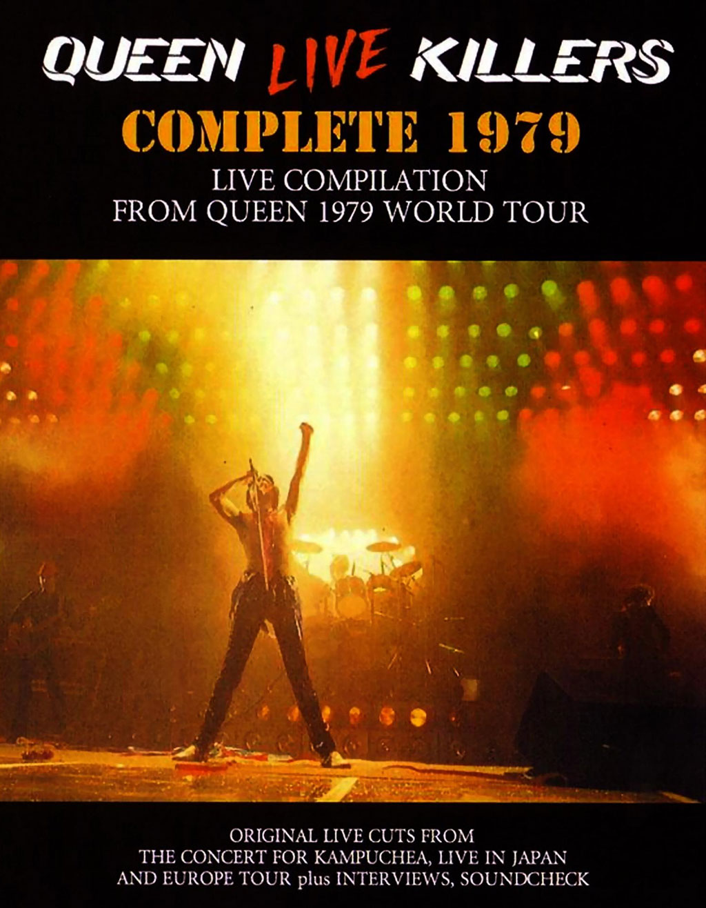 皇后乐队 Queen – Live Killers 1979 [2008] 4xDVD5 [DVD ISO 16GB]