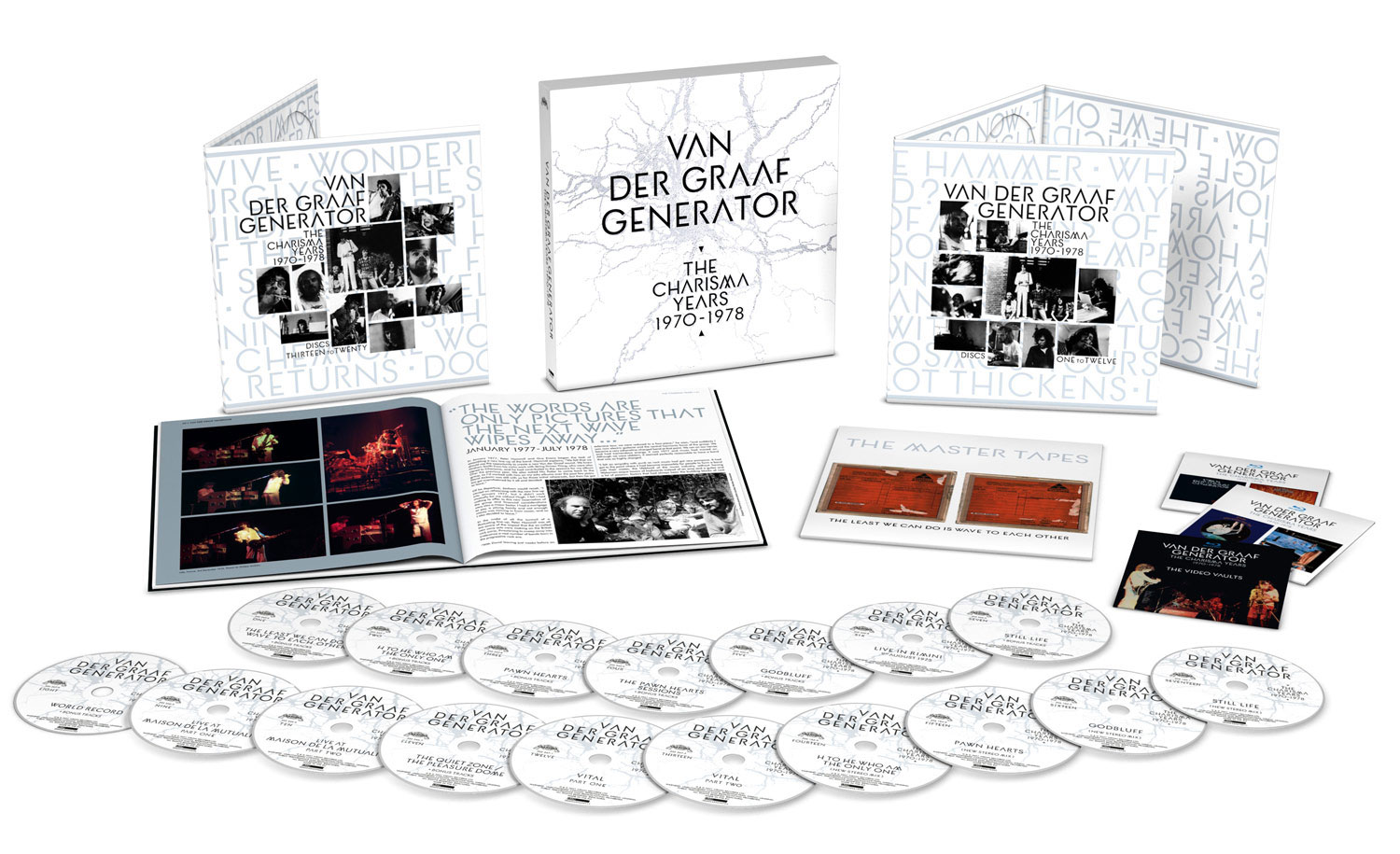 范德格雷夫士发电机乐团 Van Der Graaf Generator – The Charisma Years 1970-1978 [2022] [17xCD + 3xBlu-ray] [BDISO 98.2GB]