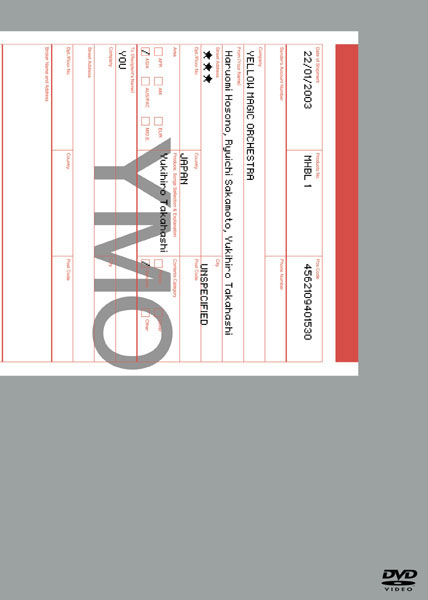 イエロー・マジック・オーケストラ – Visual YMO [2003.01.22] [DVD ISO 6.72GB]