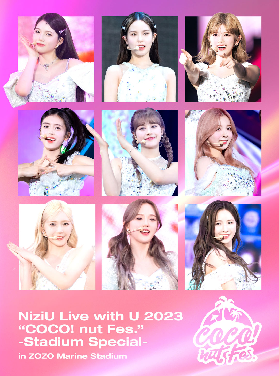 NiziU Live with U 2023 ‘COCO! nut Fes.’ -Stadium Special- in ZOZO Marine Stadium [Limited Edition] 2024 [BDMV 90.8GB]