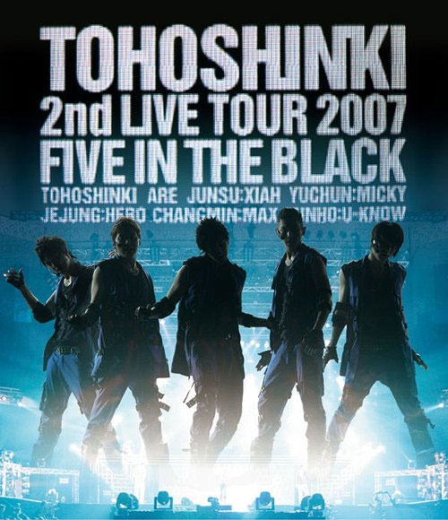 东方神起 東方神起 TOHOSHINKI 2nd LIVE TOUR 2007 ～Five in The Black～[BDMV 36GB]