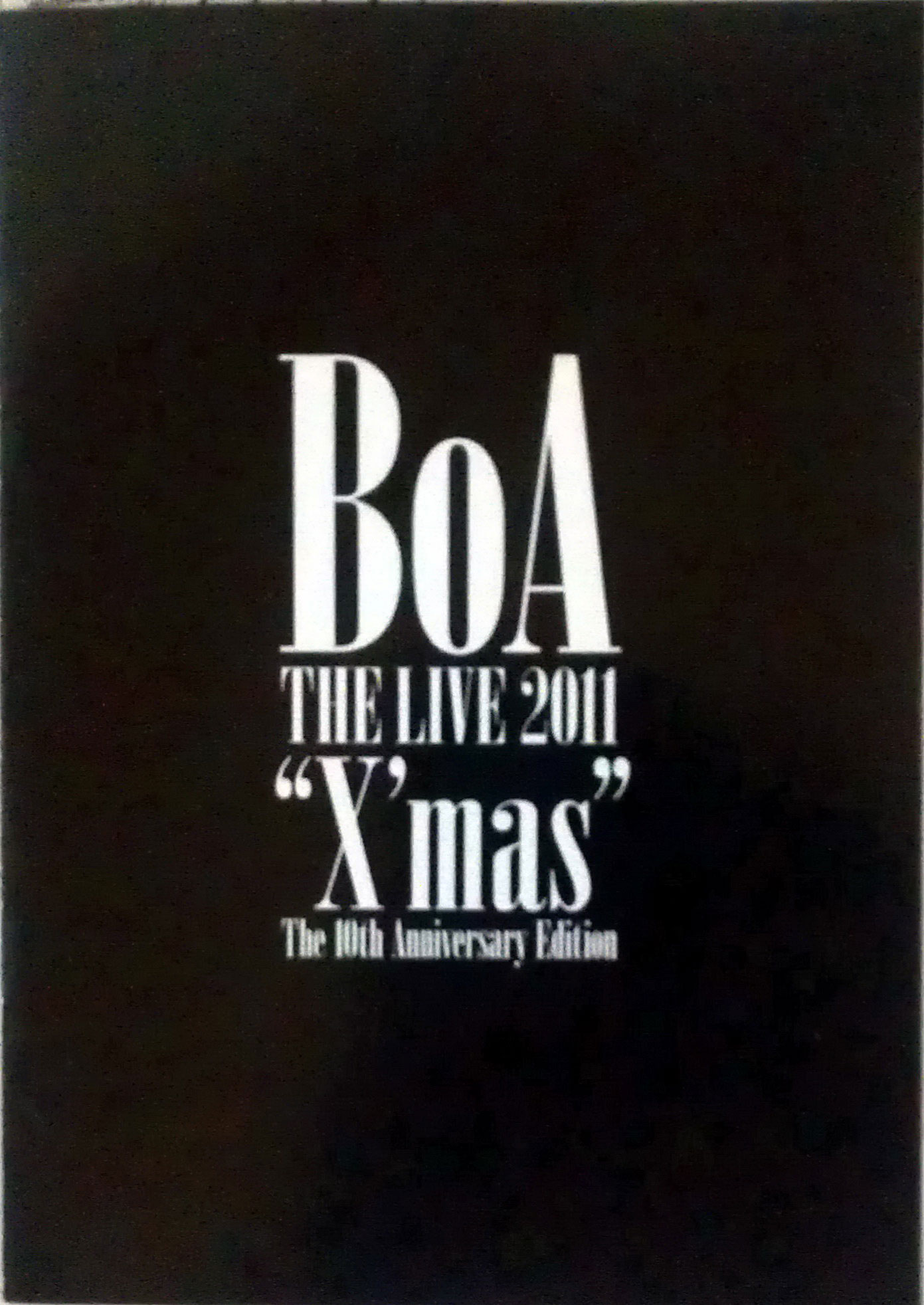 宝儿 BoA – BoA THE LIVE 2011 X’mas The 10 th Anniversary Edition 2012 [DVD ISO 7.5GB]