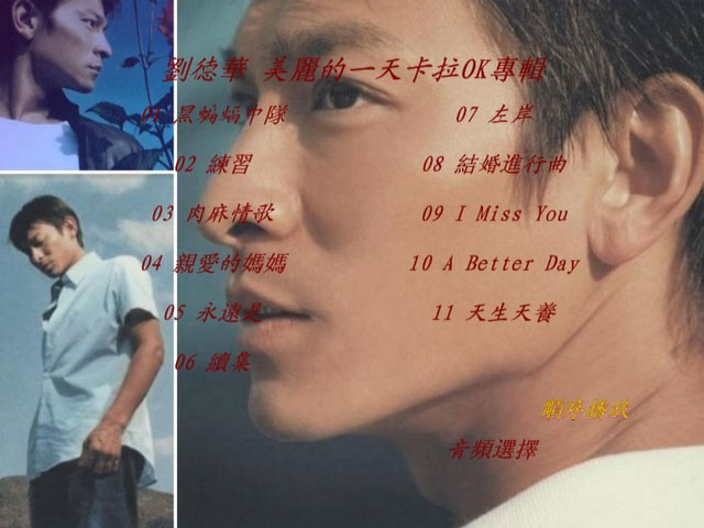 刘德华 – 美丽的一天 KTV 卡拉OK 弘音代理 [DVD ISO 1.04GB]