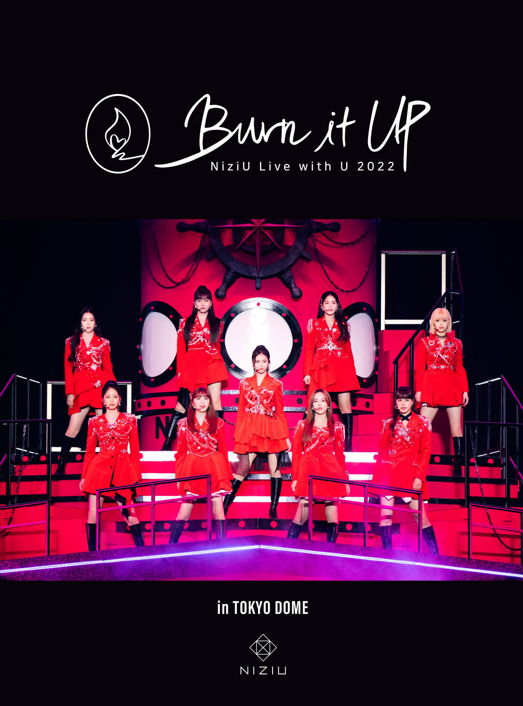 NiziU – NiziU Live with U 2022 Burn it Up in TOKYO DOME 2023 [BDISO 2BD 80GB]