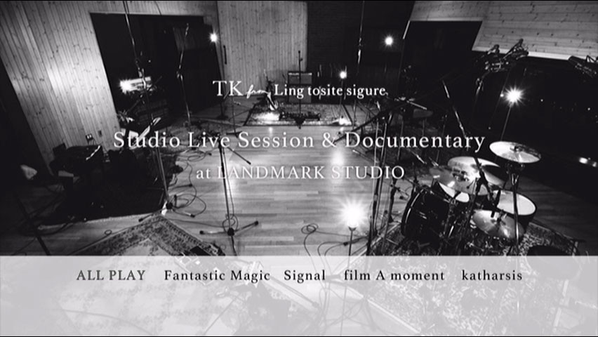 TK from 凛として时雨 Studio Live Session & Documentary at LANDMARK STUDIO [DVD ISO 1.9GB]