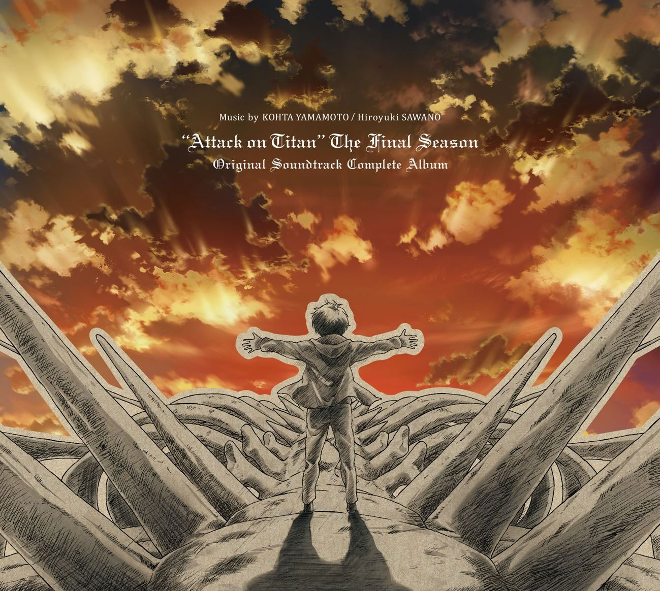 澤野弘之, 山本康太 – 進撃の巨人 Hiroyuki Sawano, KOHTA YAMAMOTO – Attack on Titan The Final Season Original Soundtrack Complete Album 2024 3CD+1BD [BDMV 24.1GB]