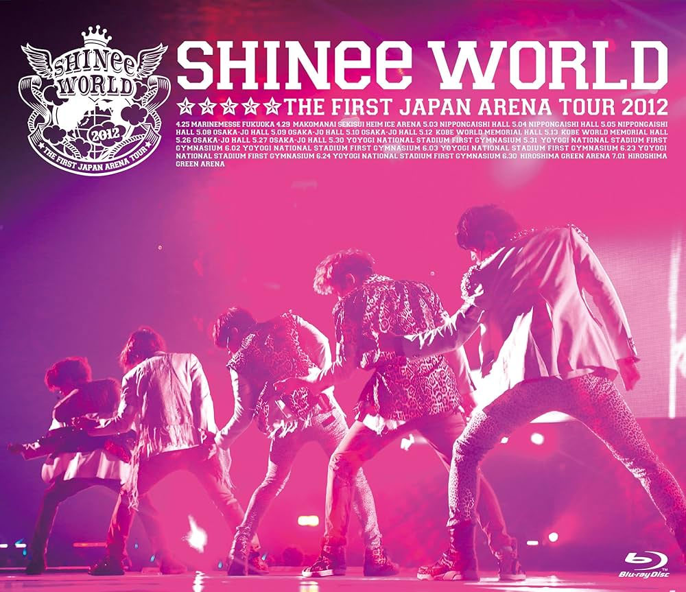 샤이니 SHINee – SHINee THE FIRST JAPAN ARENA TOUR SHINee WORLD 2012 [2012.12.12] [BDMV 2BD 52.1GB]