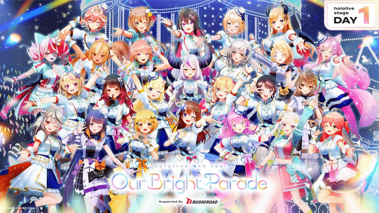 hololive IDOL PROJECT – hololive 4th fes. Our Bright Parade [Day 1] [2023.03.18] [BDISO 42.4GB]