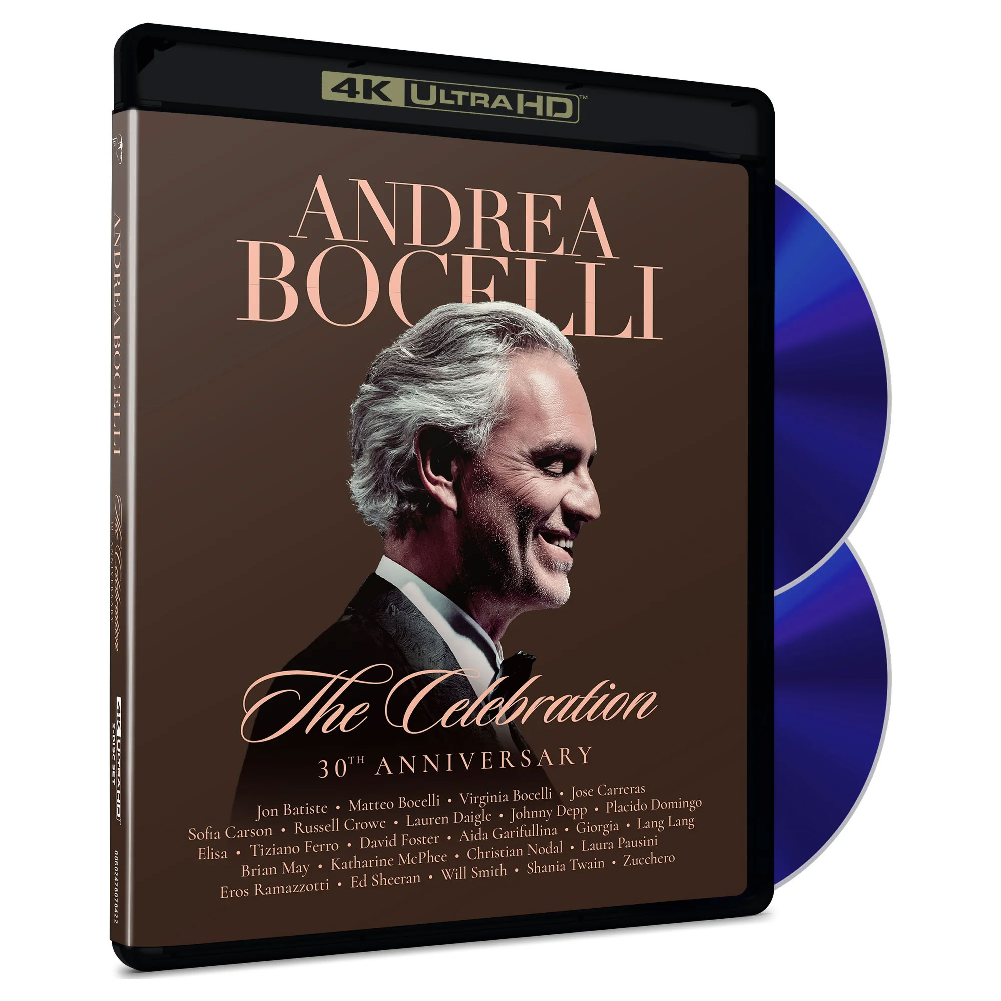 传奇30载：安德烈·波切利纪念演唱会 Andrea Bocelli 30: The Celebration (2024) 4K原盘 [BDMV 2BD 169GB]